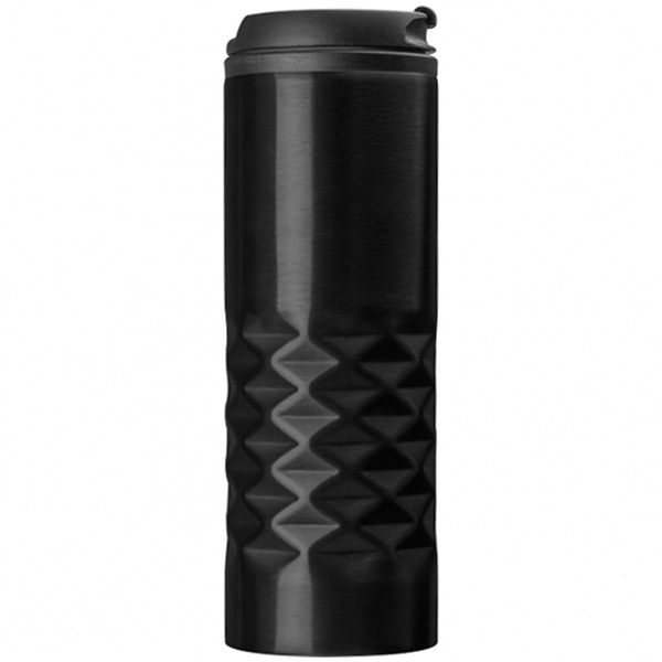 Logotrade promotional giveaway image of: Thermal stainless steel mug SANTANDER 500 ml